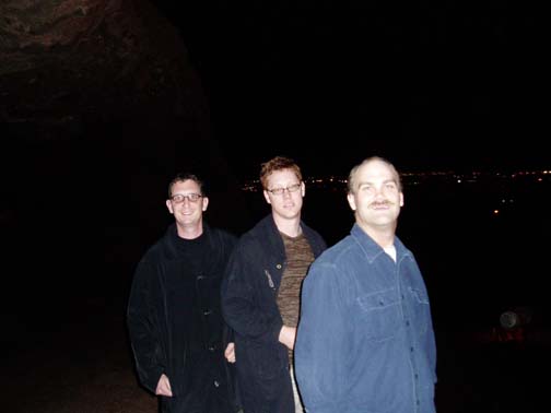 Tyson, Dan, and Craig at Hole in the Rock Tyson, Dan, and Craig at Hole in the Rock