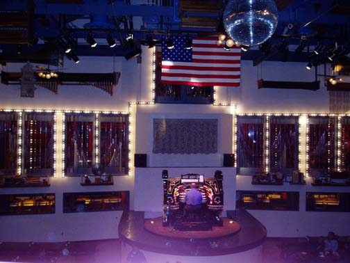 Patriotic performance at Organ Stop Pizza