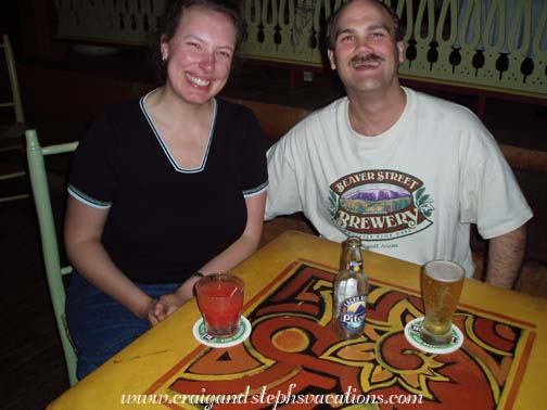 Steph and Craig at Ti Bannane Steph and Craig at Ti Bannane