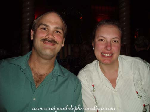Craig and Steph at the rehearsal dinner Craig and Steph at the rehearsal dinner