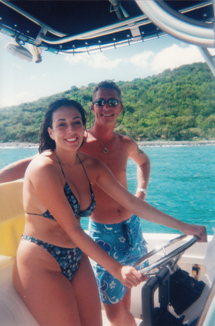 Gabriela and Marty on the Island Hop