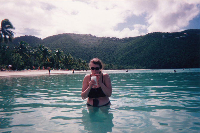 Cocktails at Magen's Bay