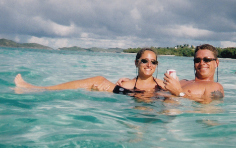 Tiffany and Marty, Lindquist Beach