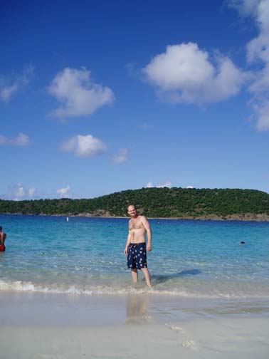 Swimming at Coki Point