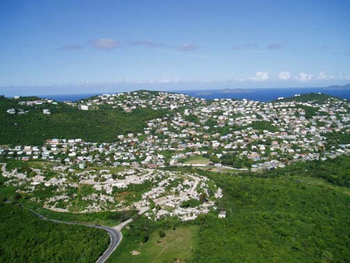 Helicopter view