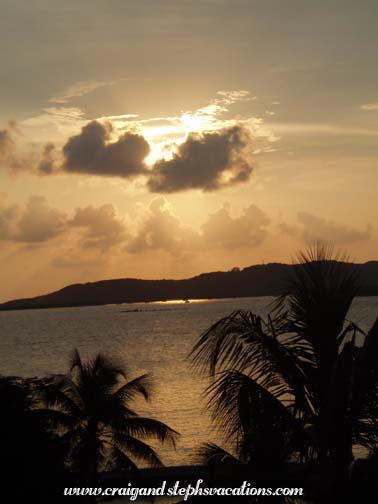 Sunset from our Balcony