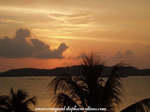Sunset from our Balcony