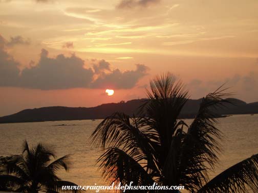 Sunset from our Balcony