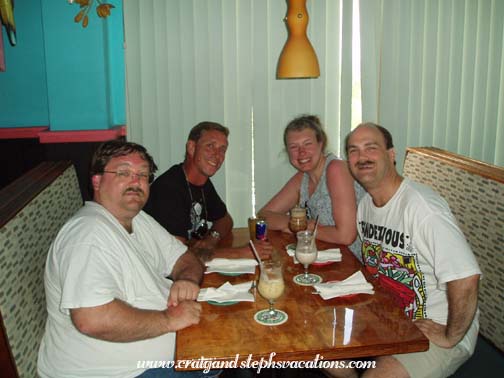 Lunch at the Caribbean Saloon