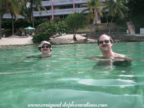 Steve and Craig at Secret Harbour Beach
