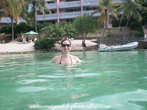 Joan at Secret Harbour Beach