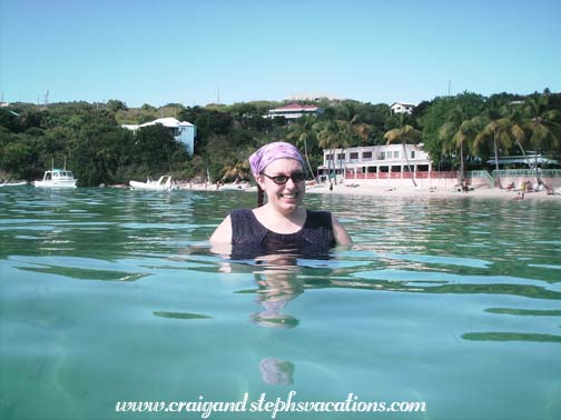 Steph at Secret Harbour Beach