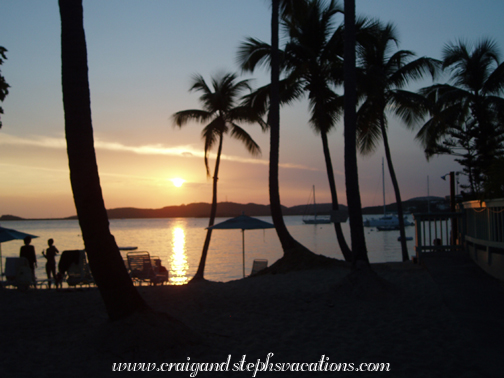 Sunset at Secret Harbour