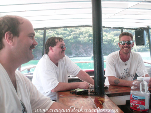 Craig, Steve, and Marty at Willy T Craig, Steve, and Marty at Willy T