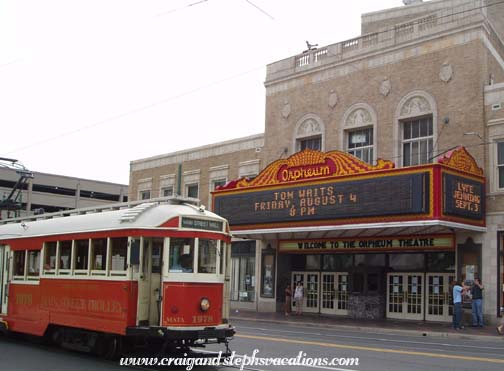 Orpheum Theatre, Main St. Trolley