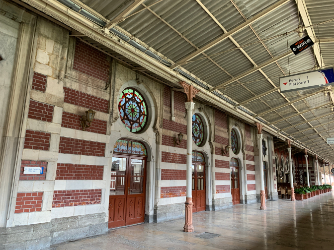 Platform #1, Sirkeci Station, eastern terminus of the Orient Express