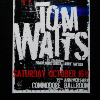 Tom Waits Concerts 10/14/2004 - 10/17/2004