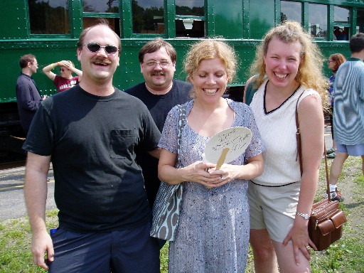 Craig, Steve, Tanya Donelly, Steph  Chester, VT