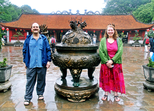 Urn in the Fifth Courtyard, Temple of Literature