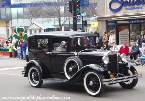 Antique Car, Milwaukee St. Patrick's Day Parade 2006