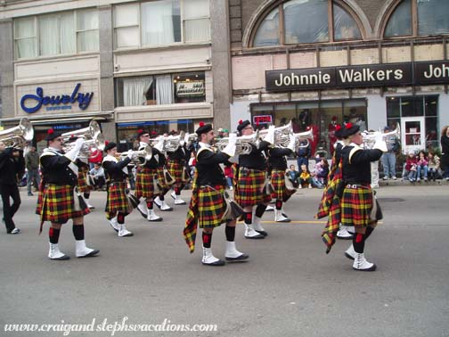 Marching Band, Milwaukee St. Patrick's Day Parade 2006