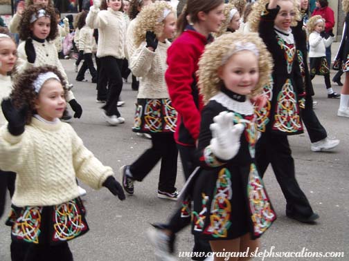 Step Dancers, Milwaukee St. Patrick's Day Parade 2006